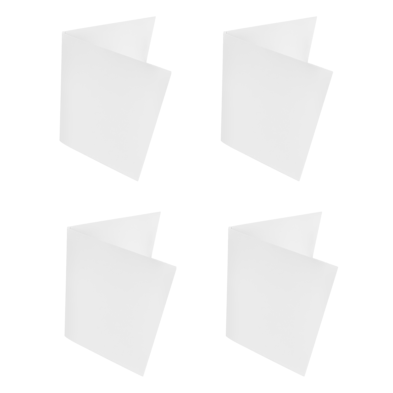 (4-Pack) Blank Recordable DIY Greeting Cards