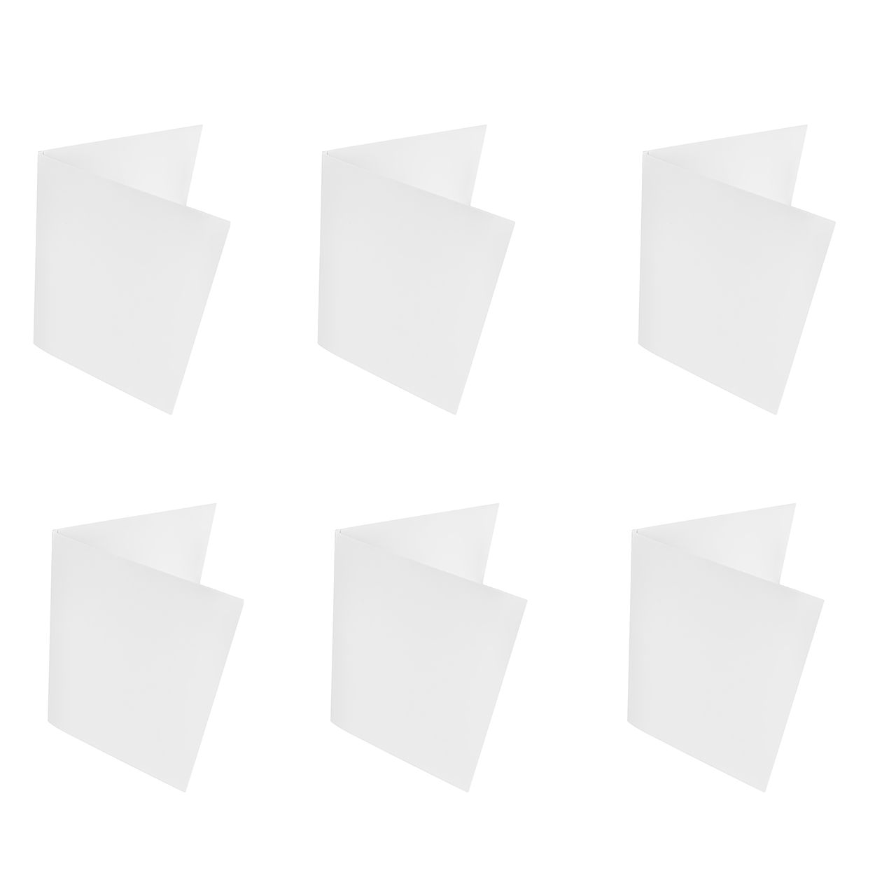 (6-Pack) Blank Recordable DIY Greeting Cards