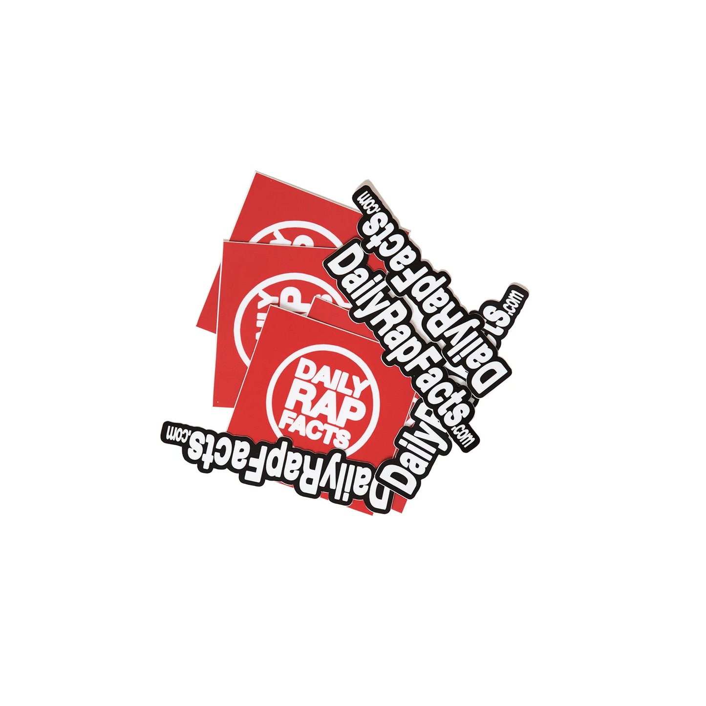 DailyRapFacts Logos Sticker Pack