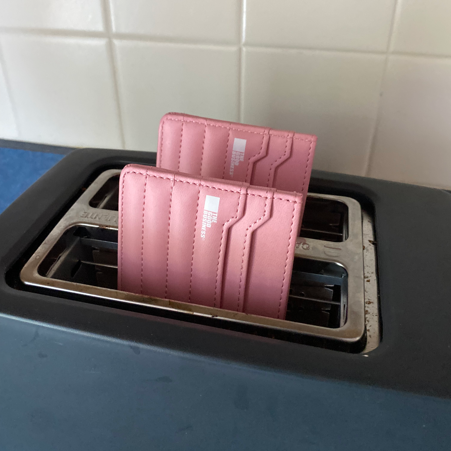 Puffer Card Holder Wallet - Cotton Candy (Pink)