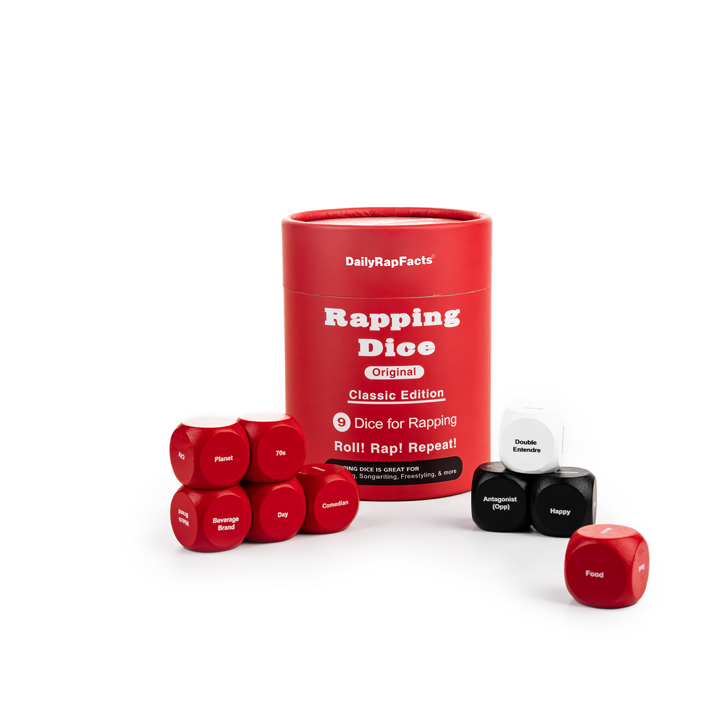 Rapping Dice (Classic Edition) 9 Dice for Rapping
