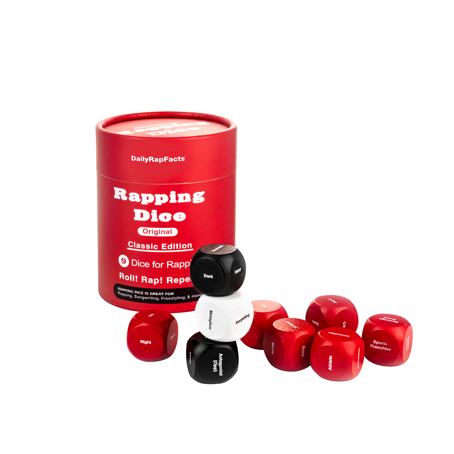 Rapping Dice (Classic Edition) 9 Dice for Rapping
