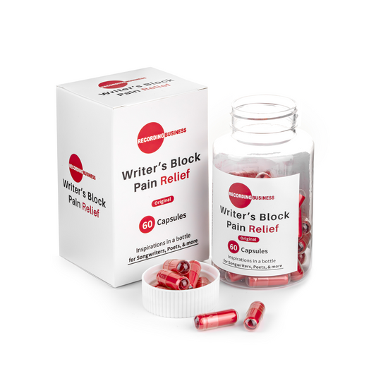Full Product Photos Gallery: Writer's Block Pain Relief