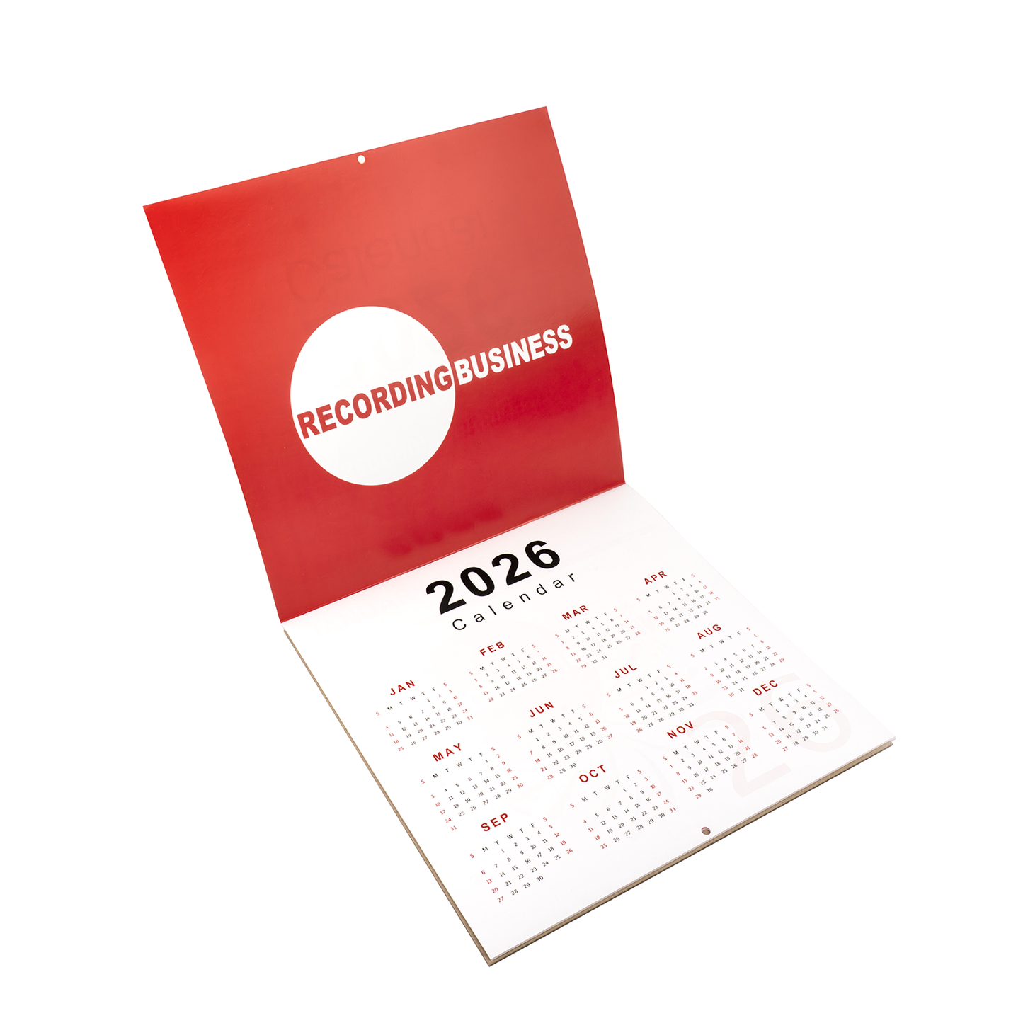 Recording Business 2026 Music Industry Calendar