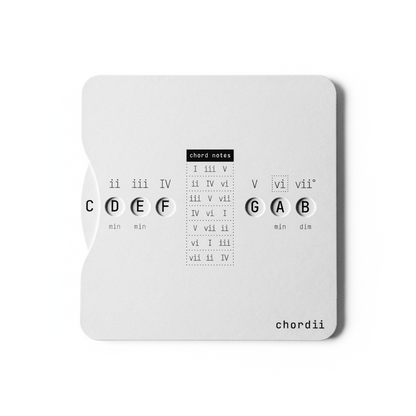 Chordii - Roman Numeral (Chord Finder Music Theory Wheel)