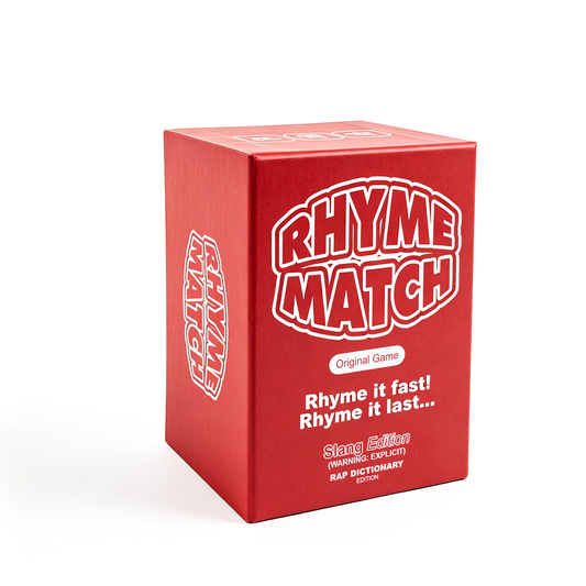Rhyme Match: Fast Thinking Rhyming Game (Rap Dictionary/Slang Edition)
