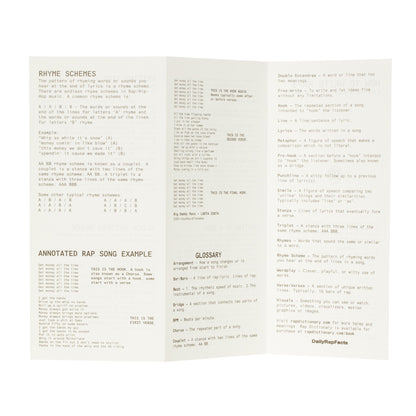 How to Write Raps: A Short Guide to Writing Raps (Booklet)