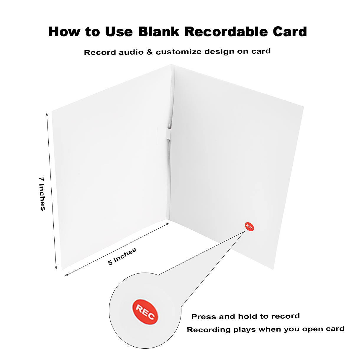 Blank Recordable Card