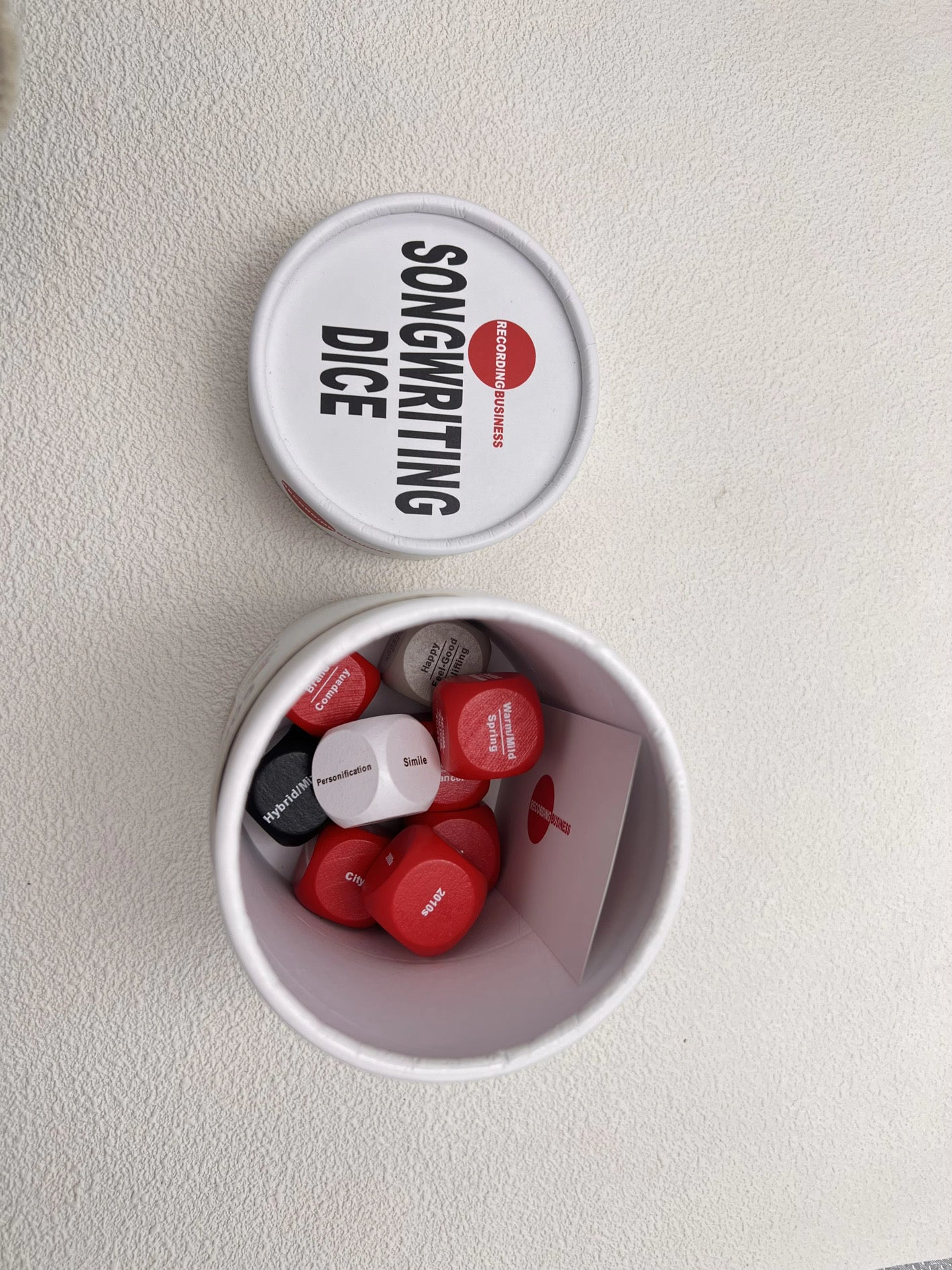 Songwriting Dice: 9 Songwriting Dice Set for all Genres