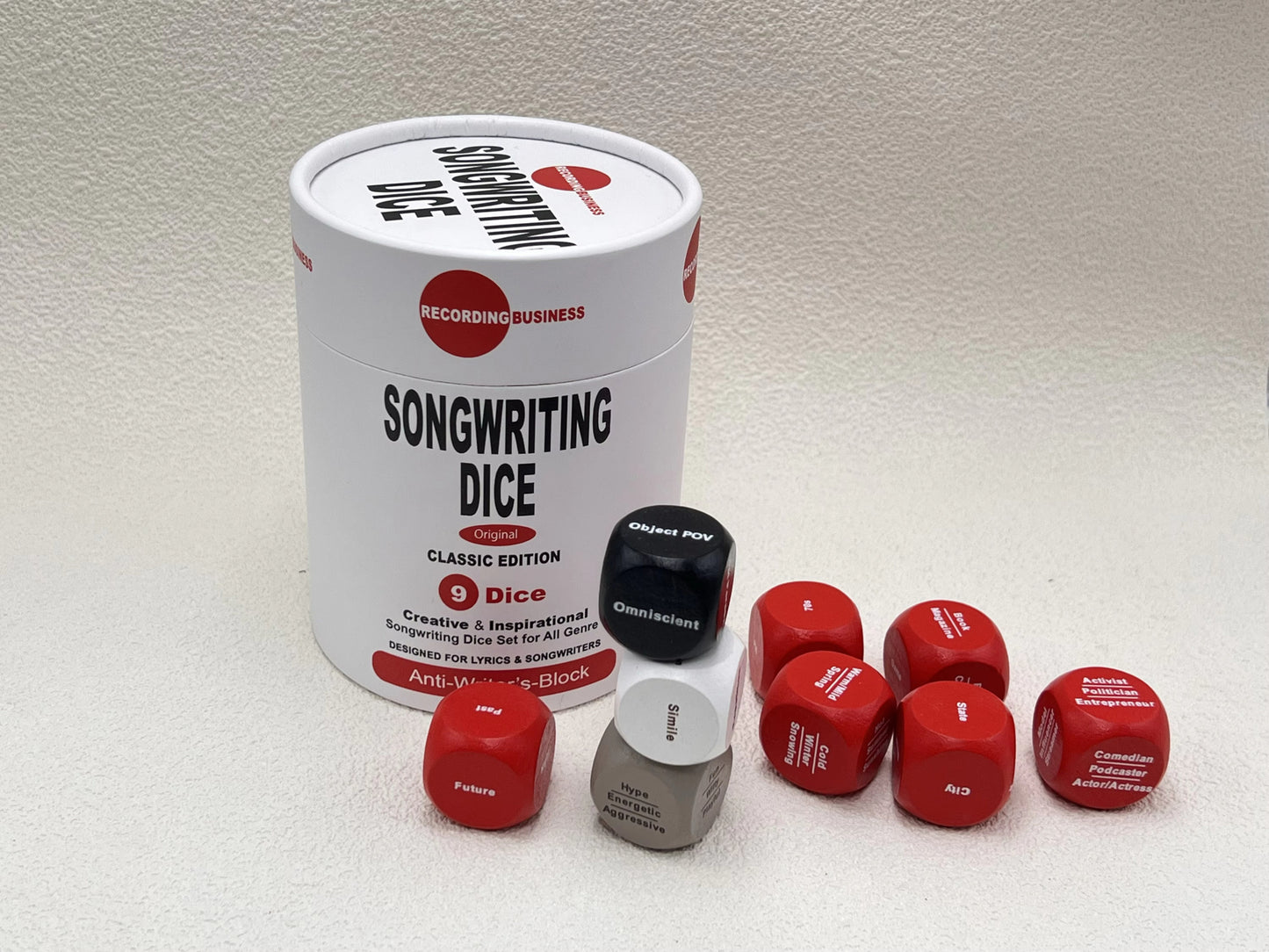 Songwriting Dice: 9 Songwriting Dice Set for all Genres