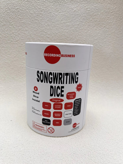Songwriting Dice: 9 Songwriting Dice Set for all Genres