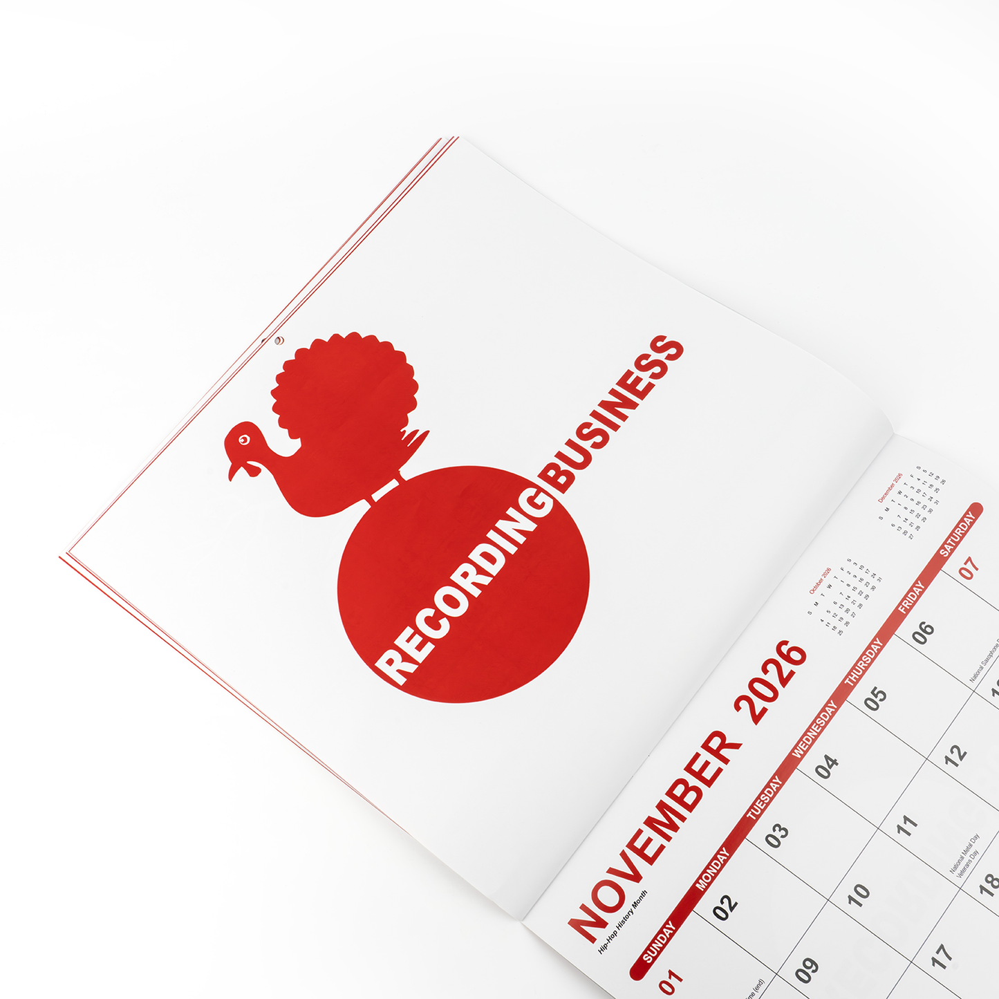 Recording Business 2026 Music Industry Calendar