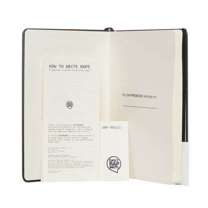 RHYMEBOOK: Songwriting Notebook