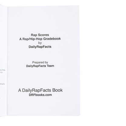 Rap Scores: A Rap/Hip-Hop Gradebook