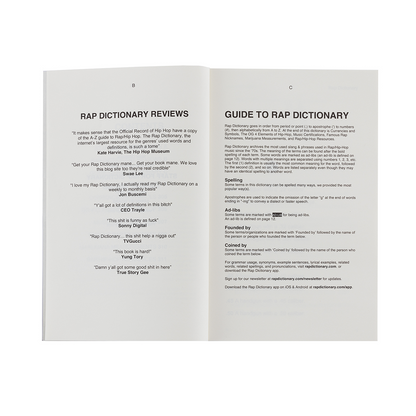 Guide to Rap Dictionary