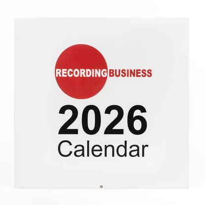 Recording Business 2026 Music Industry Calendar