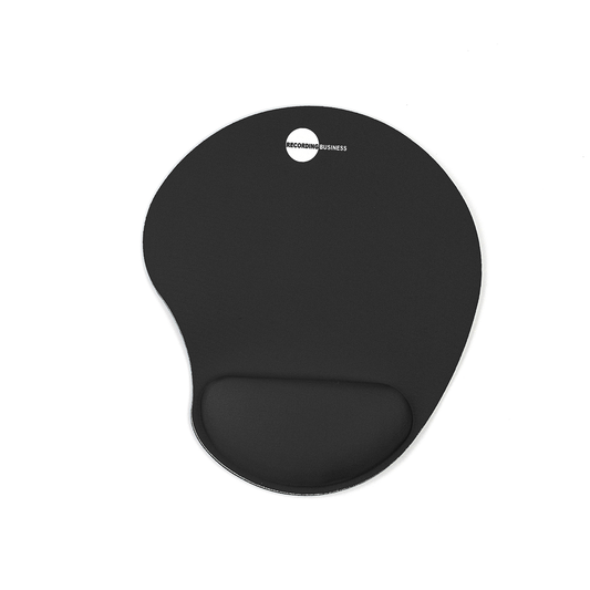 Black ergonomic mousepads with wrist rest
