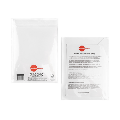 Recording Business Recordable Card