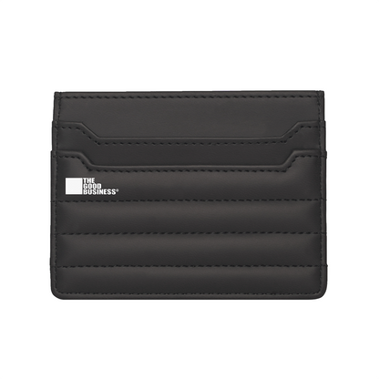 Puffer Card Holder Wallet - Midnight (Black)