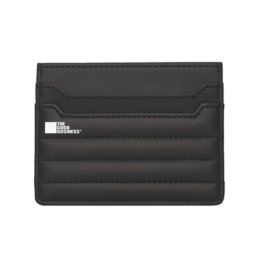 Puffer Card Holder Wallet - Midnight (Black)