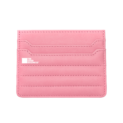 Puffer Card Holder Wallet - Cotton Candy (Pink)