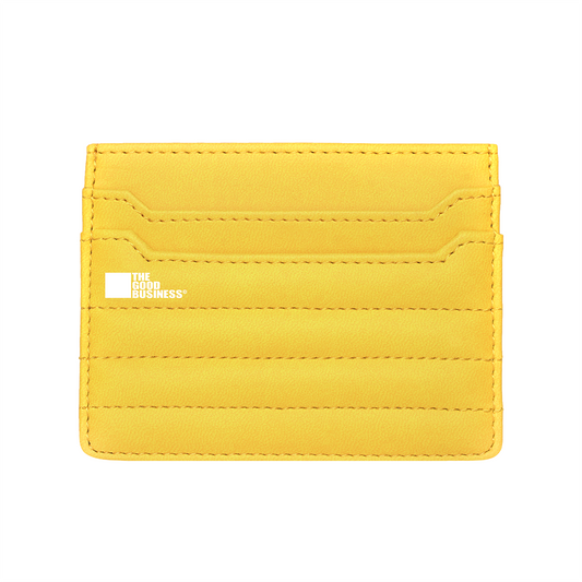 Puffer Card Holder Wallet - Sunflower (Yellow)