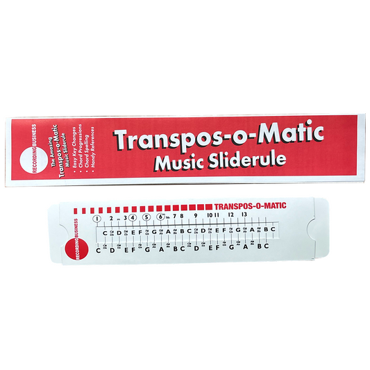 Transpos-O-Matic Music Slide Rule