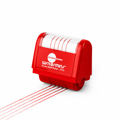 Writermins 5-Line Music Staff Roller