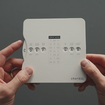Chordii - Roman Numeral (Chord Finder Music Theory Wheel)